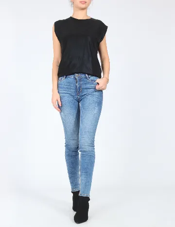 Blugi Bershka, albastru