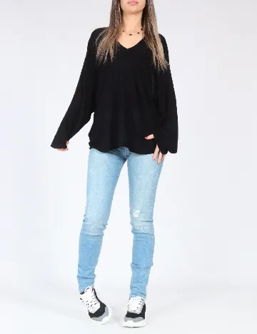 Bluza Bershka, negru