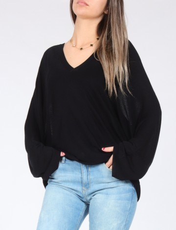 Bluza Bershka, negru