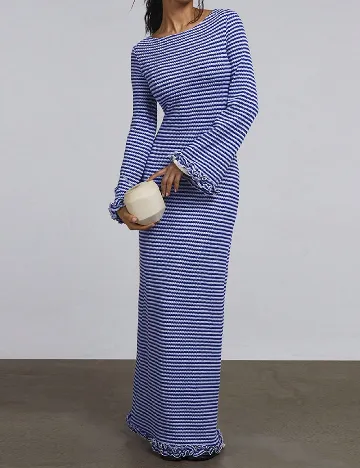 Rochie lunga SHEIN, albastru