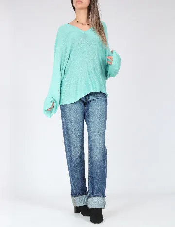 Bluza Bershka, turcoaz