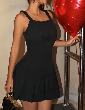 Rochie scurta SHEIN, negru Negru