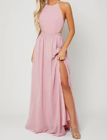 Rochie lunga SHEIN, roz Roz