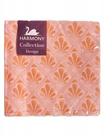 Set servetele 20 buc Harmony, roz