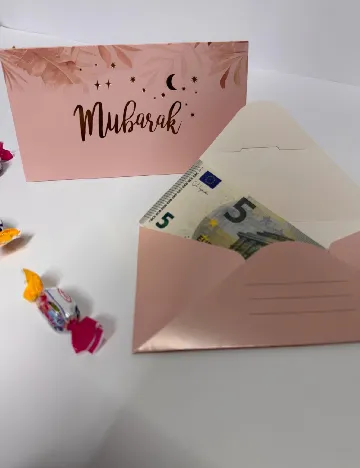 Set plicuri 10 bucati AVEC, roz