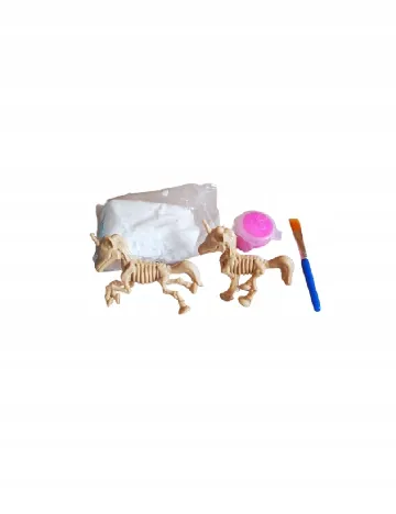 Set de lut pentru modelarea figurinelor unicorni Toi-Toys, mix culori
