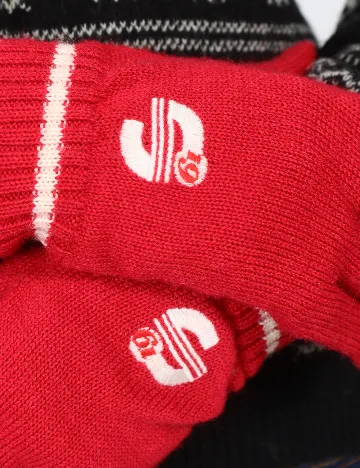 Manusi Pull&Bear, rosu