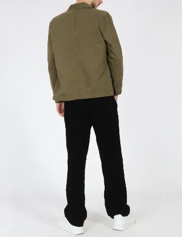 Jacheta Bershka, verde Verde