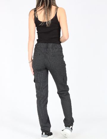 Pantaloni Zara, gri inchis