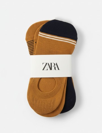 Set sosete 3 perechi Zara, maro/bleumarin