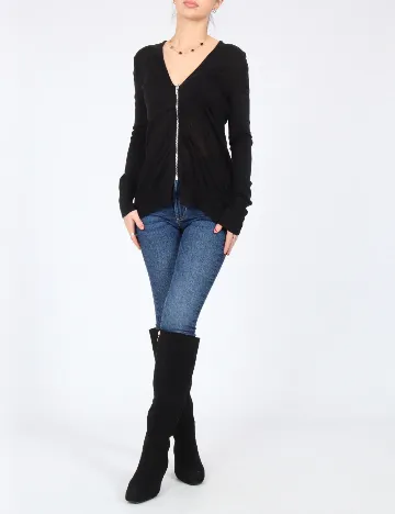 Cardigan Zara, negru Negru