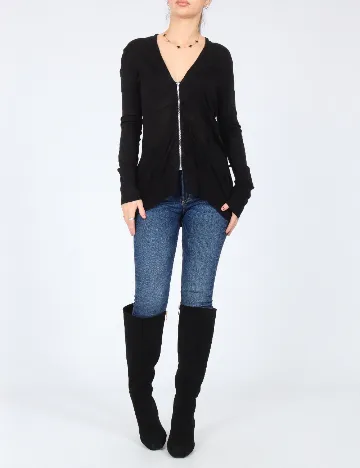 Cardigan Zara, negru Negru