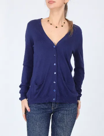 Cardigan Zara, albastru