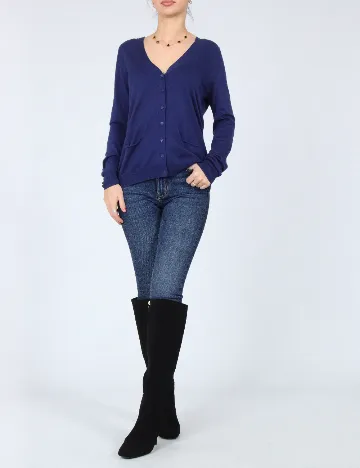 Cardigan Zara, albastru