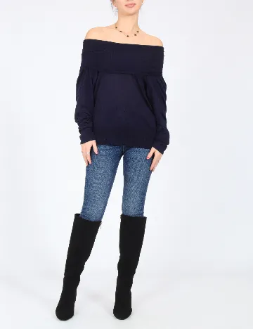 Bluza Zara, bleumarin Albastru