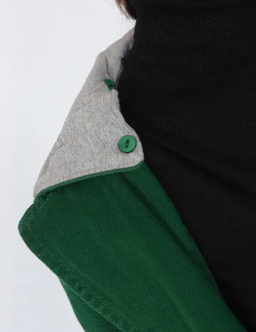 Jacheta Bershka, verde Verde