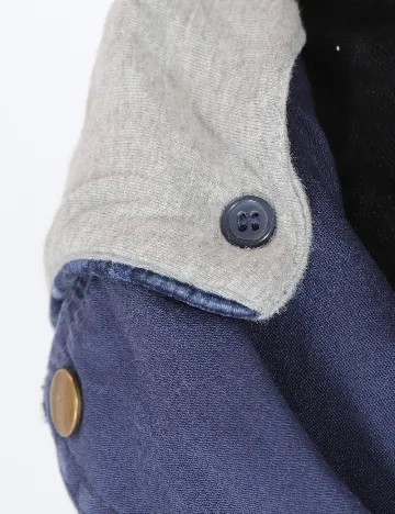 Jacheta Bershka, bleumarin Albastru