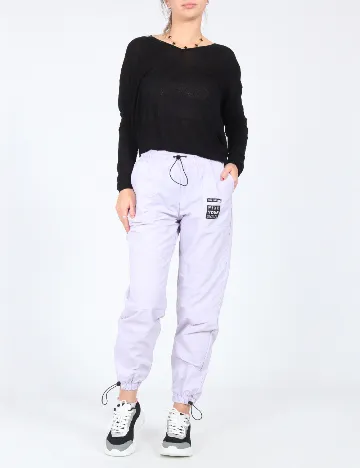 Pantaloni Don t Call Me Jennyfer, lila Mov