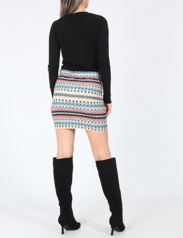 Fusta Bershka, mix culori