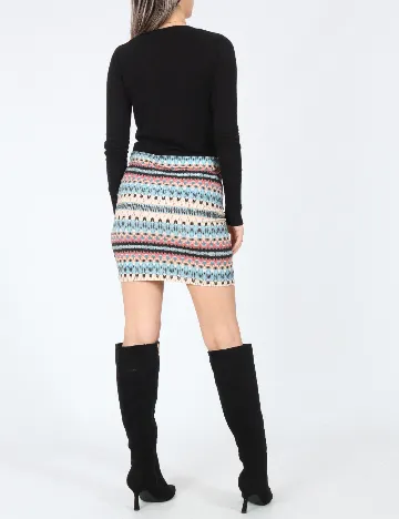 Fusta Bershka, mix culori