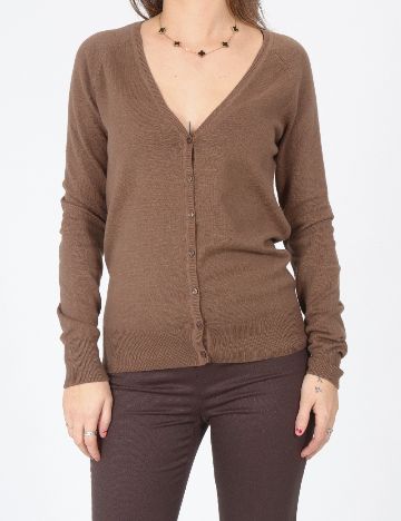 Cardigan Zara, maro