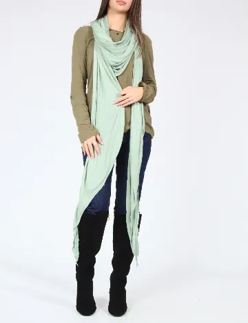 Esarfa Bershka, verde