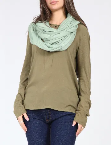 Esarfa Bershka, verde