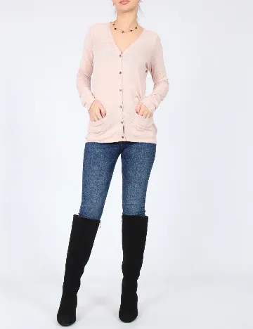 Cardigan Pull&Bear, roz pal