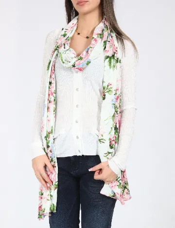 Esarfa Bershka, floral print Floral print