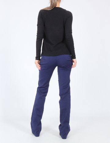 Bluza Zara, negru/albastru