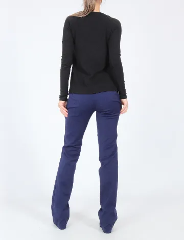 Bluza Zara, negru/albastru