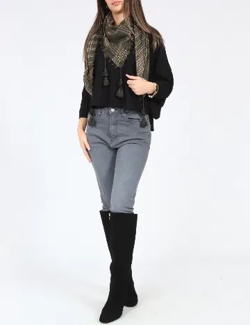 Esarfa Bershka, verde