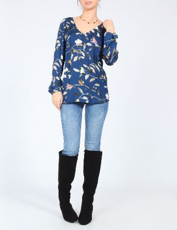 Bluza Zara, albastru