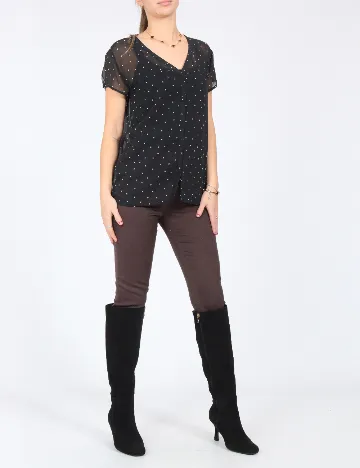 Bluza Zara, negru Negru