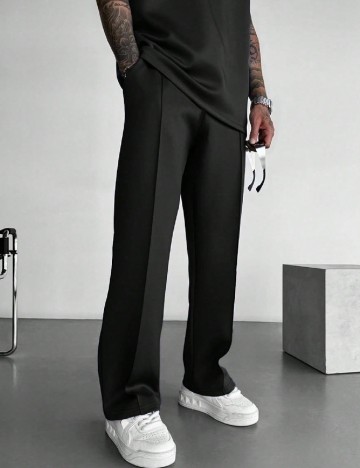 Pantaloni SHEIN, negru