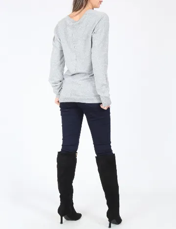 Cardigan Bershka, gri