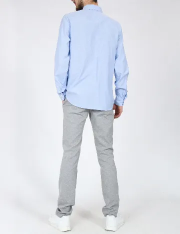 Camasa Bershka, albastru