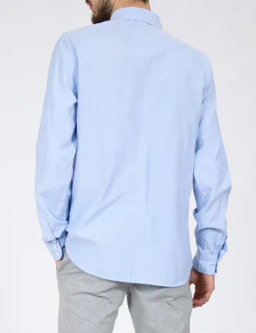 Camasa Bershka, albastru