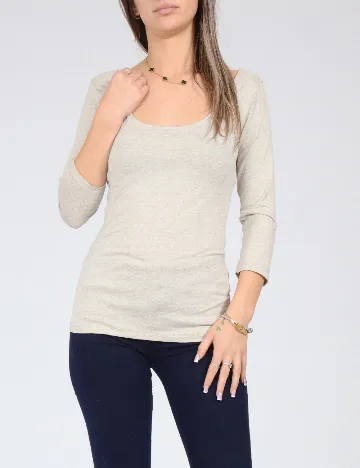 Bluza Bershka, gri deschis