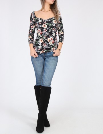 Bluza Bershka, floral print