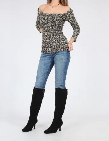 Bluza Bershka, negru