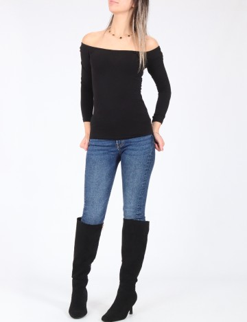 Bluza Bershka, negru