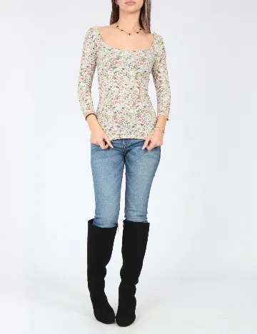 Bluza Bershka, floral print