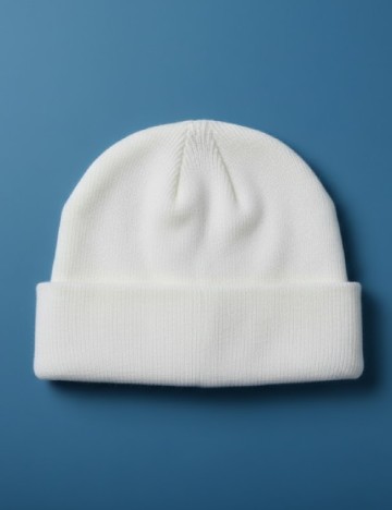 Caciula Bershka, ecru