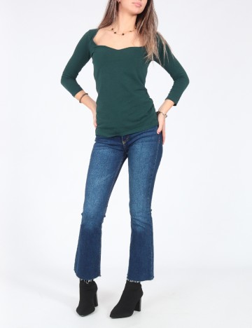Bluza Bershka, verde