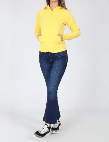 Hanorac Zara, galben