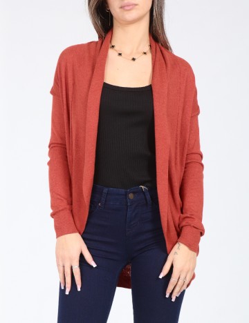 Cardigan Bershka, caramiziu
