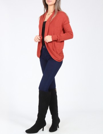 Cardigan Bershka, caramiziu