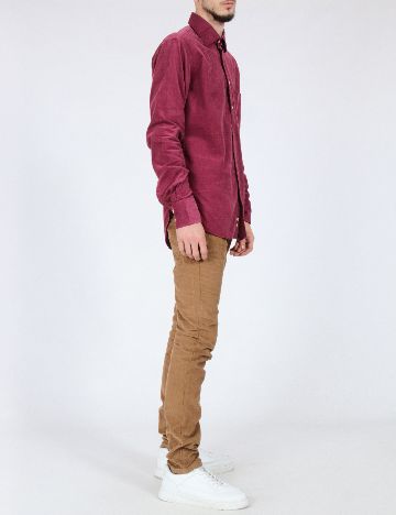 Pantaloni Zara, maro