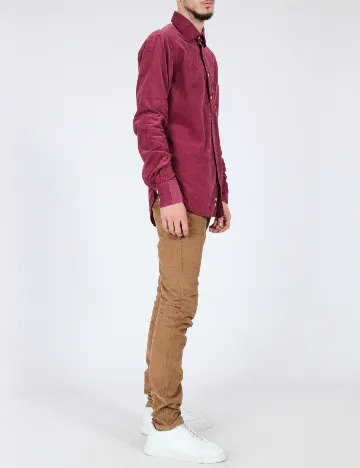 Pantaloni Zara, maro